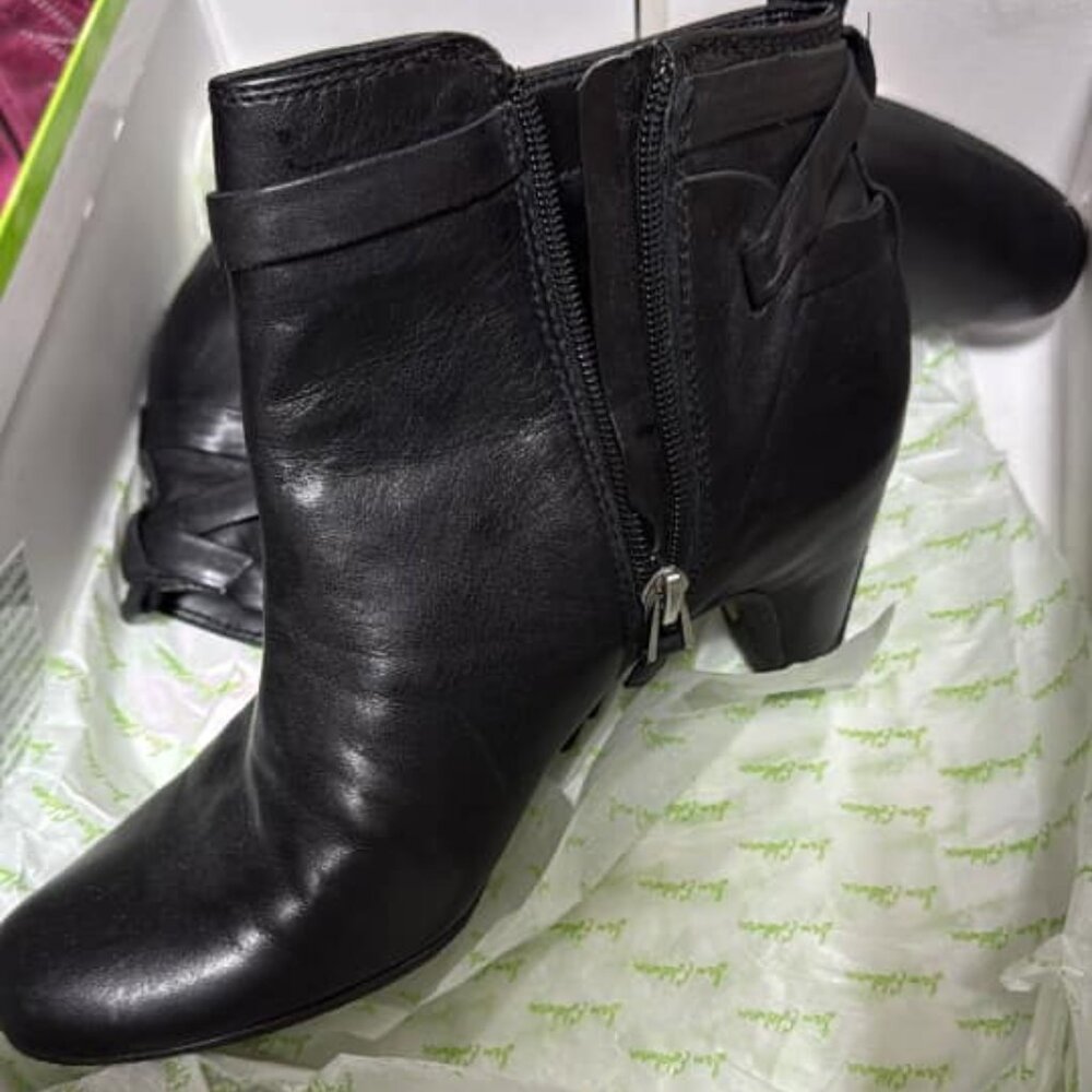 black boots